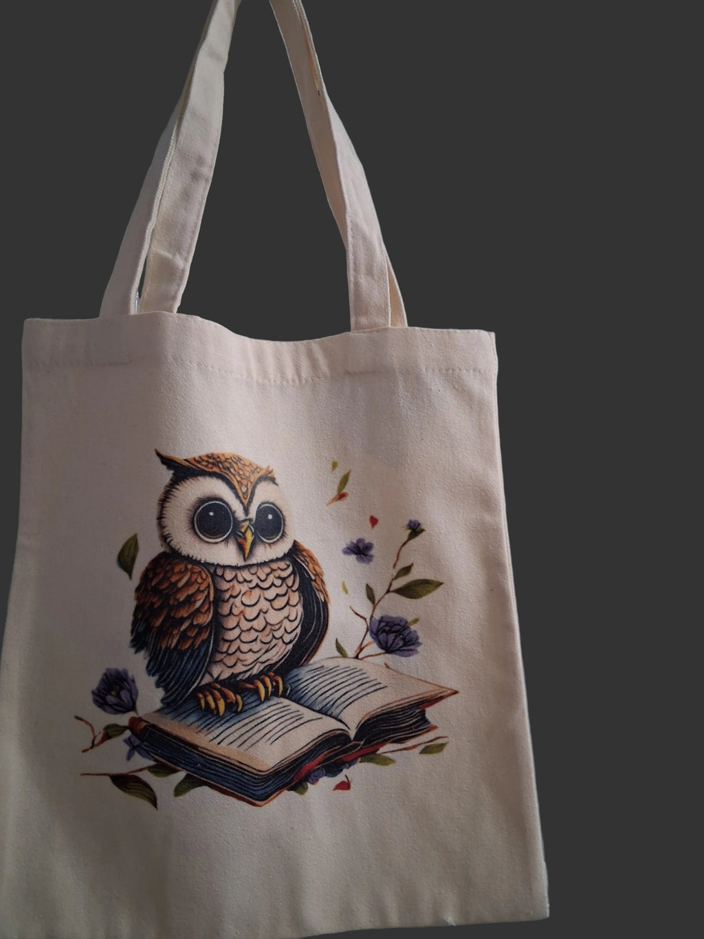 Library Owl Tote Bag